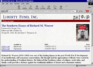 The Catalog Entry form viewed in a browser